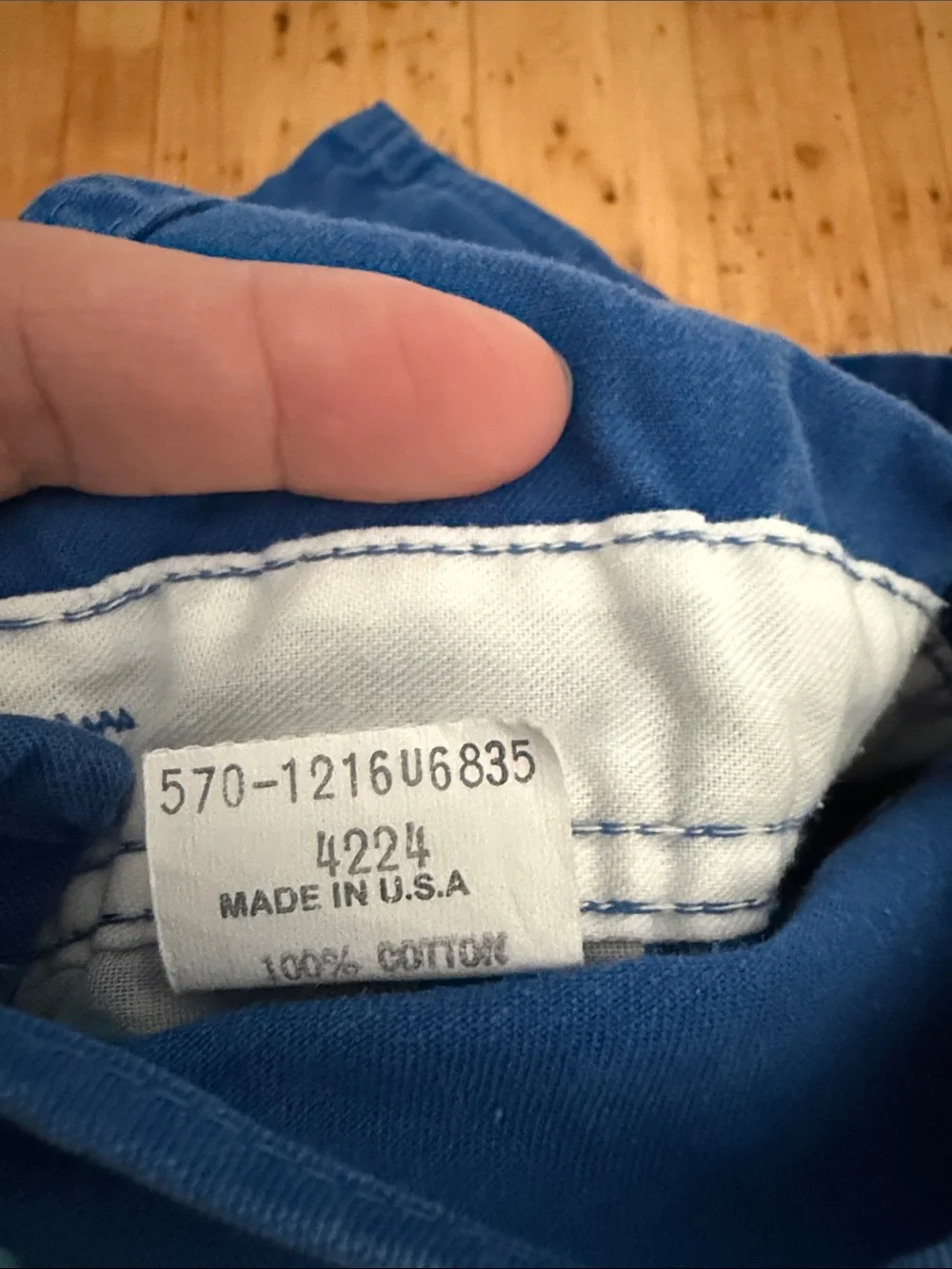 OshKosh B'gosh Royal Blue Kids Shorts Overalls USA 12 months